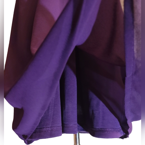 Peach Love California size S plum purple dress - Picture 7 of 9